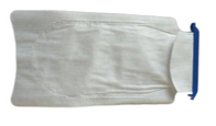 Jednorazowa biała medyczna torba na lód z regulowanymi elastycznymi paskami