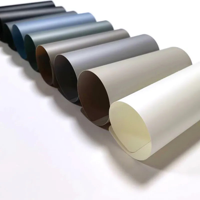 0.25mm Solid Color High Glossy Soft Touch Plastic PETG PET Płyty meblowe Rolka folii ochronnej do laminowania