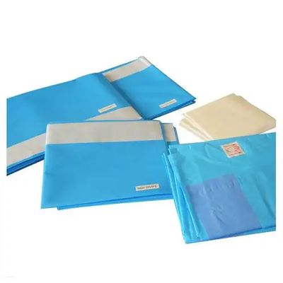 Sterylny, jednorazowy zestaw chirurgiczny E.O. w kolorze zielonym do użytku medycznego