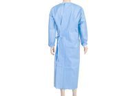 Jednorazowa suknia chirurgiczna / odzież medyczna z włókniny z dzianinowym rękawem