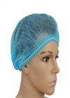 Jednorazowe chirurgiczne nakrycia głowy / jednorazowe czapki Bouffant Podwójny elastyczny sznurek