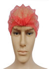 Non Woven Jednorazowa nakrycie głowy / Jednorazowa osłona włosów Certyfikat CE ISO