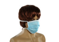 3 warstwowa jednorazowa maska ​​chirurgiczna z opaską na szpitale / klinikę / ośrodek zdrowia Korzystanie