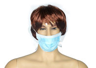 Higieniczna ochronna jednorazowa 3-warstwowa maska ​​na twarz z przezroczystą osłoną oczu