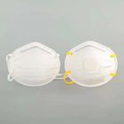 Biały kubek FFP2 maska ​​z włókniny dla budownictwa / medycyny / tekstyliów