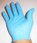 Niebieskie jednorazowe rękawice nitrylowe do badań, bezpudrowe, 12 cali do użytku medycznego