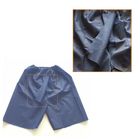 Jednorazowe fartuchy medyczne z włókniny 45 g Ciemnoniebieskie jednorazowe spodnie do kolonoskopii