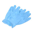 Jednorazowe rękawiczki nielateksowe Niebieskie rękawice do badań nitrylowych Bezpudrowe medyczne